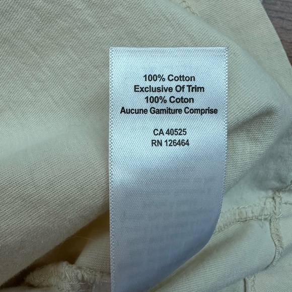 J.O&CO Cream Waist Length T-Shirt 100% Cotton - Picture 6 of 8